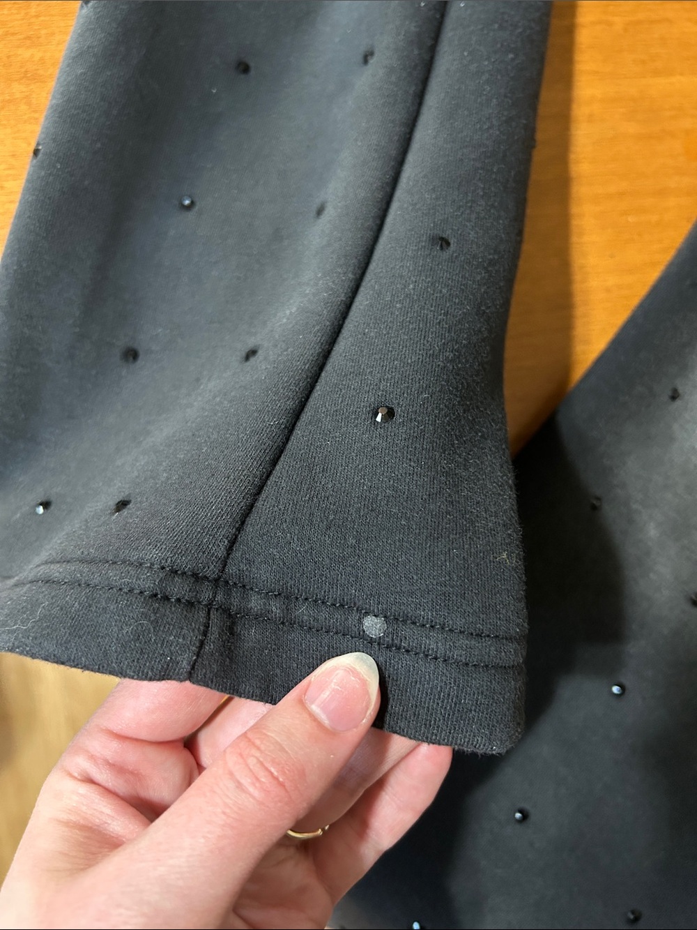 Threaded Echo Bejeweled Sweatpants - Picture 5 of 7